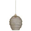 Závesná lampa Ø38x42 cm NINA drôt antický bronz