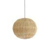 Závesná lampa Ø60x60 cm JUNNA juta prírodná