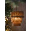Závesná lampa 3L Ø45x50 cm MALAIKA hnedá