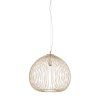Závesná lampa Ø45x45 cm RILANA matná béžová