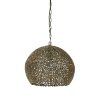 Závesná lampa Ø45x42 cm SINULA zlatá