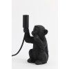 Stolová lampa E14 13x12,5x23,5 cm MONKEY matná čierna