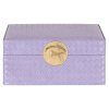 Úložný box Joelle fialový, veľký