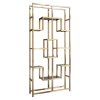 Vitrína Magnus brúsená zlatá