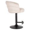 Barová stolička Nikki Biscotti otočná, nehorľavá