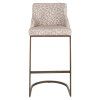 Barová stolička Bolton natural geo (Sada 2 ks)