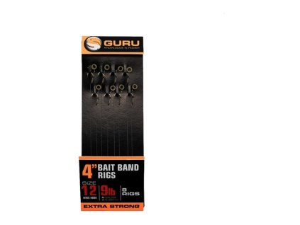 37655 guru bait bands mwg ready rig 4 16hacik 0 17mm silon