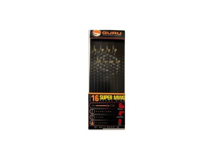 38471 guru bait bands super mwg ready rig 4 14 hacik 0 19mm new 2022