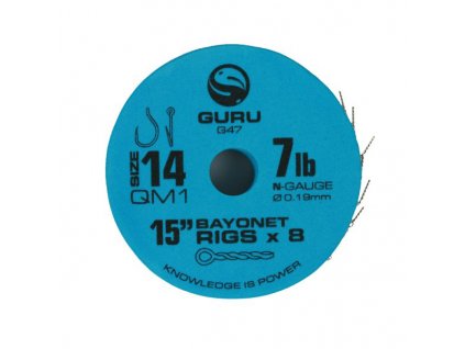 37808 guru bayonets qm1 ready rig 15 10hacik 0 25mm silon