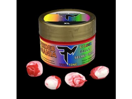 37133 feedermania colour balls two tone secret cream xl