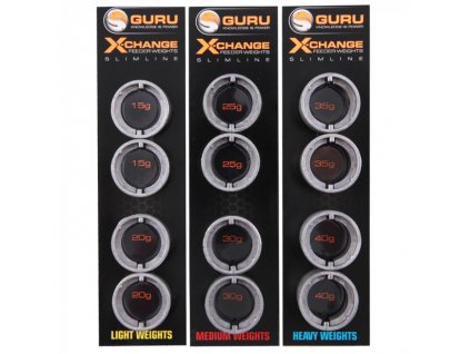 37865 guru slimline x change feeder medium spare weight pack