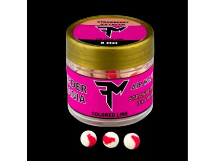 37667 feedermania air wafters colored line 8 mm strawberry ice cream