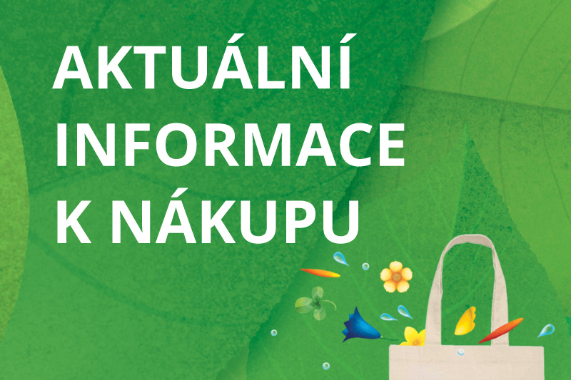 Aktuální informace k nákupu na Feel Eco eshopu