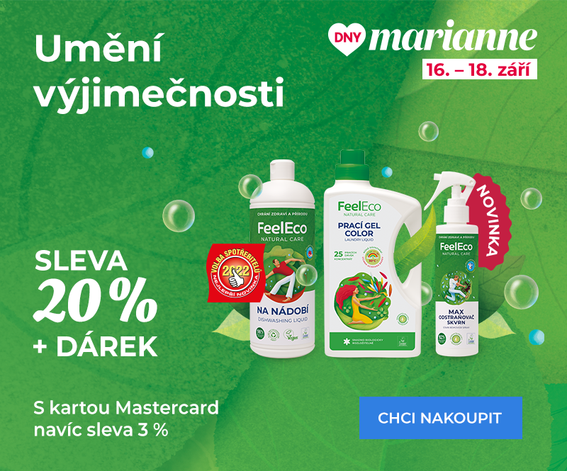 Dny Marianne s FeelEco od 16. - 18. 9. 2022