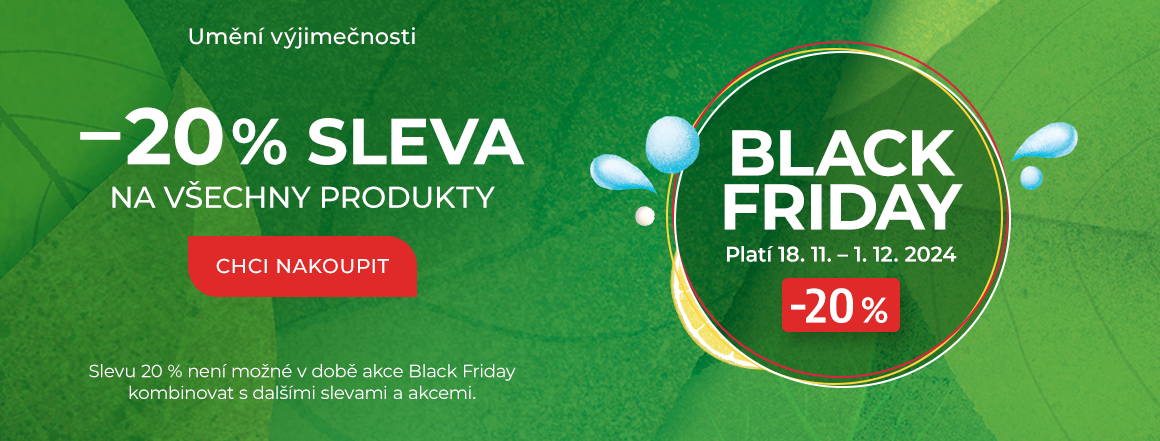 SLEVA 20 % - Black Friday