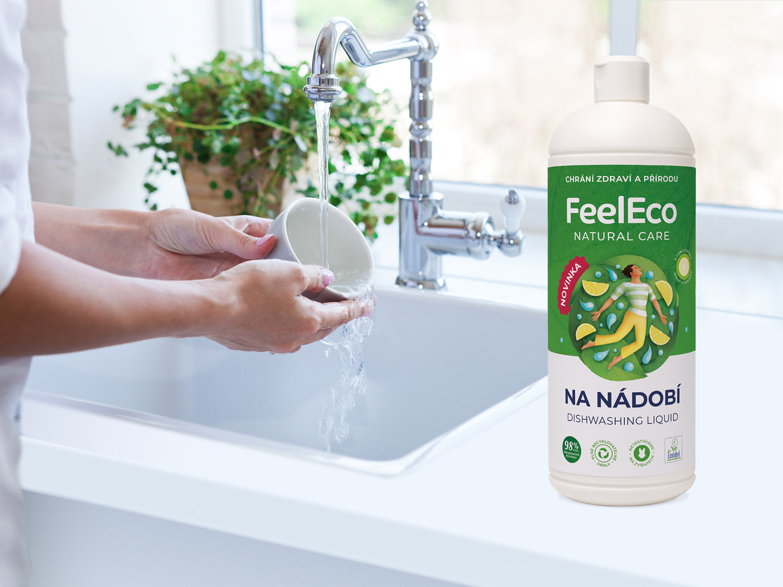 ŽIARIVO ČISTÝ RIAD S OHĽADOM NA ZDRAVIE RÚK A PRÍRODY