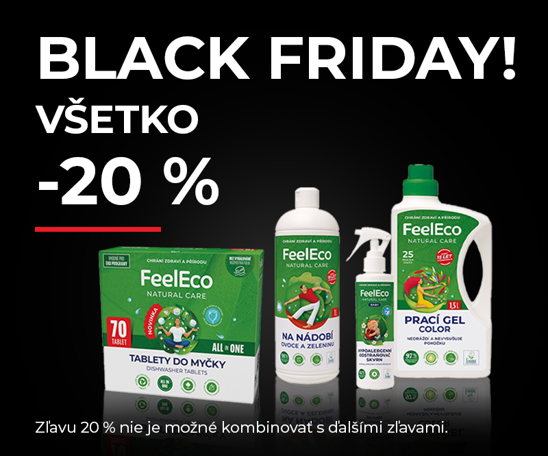 ZĽAVA 20 % – Black Friday
