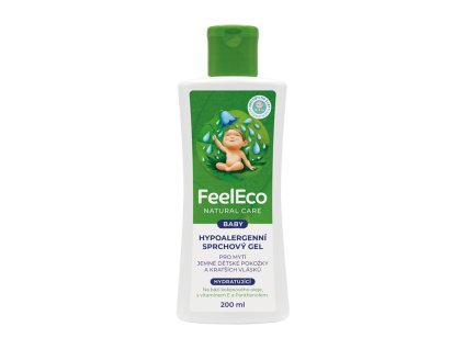 FeelEco Hypoalergénny sprchový gél Baby 200 ml