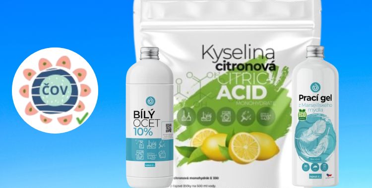 Jaké prací a čistící prostředky mohu používat, když mám doma ČOV