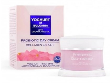 probioticky denni krem kolagen expert s BIO ruzovym olejem 50ml