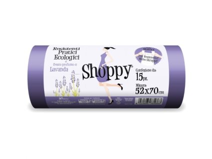 Shoppy Italske parfemovane pytle do kose Levandule 15ks 30l