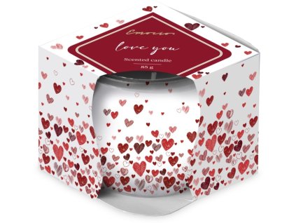 Emocio dekorativní svíčka 70x62 mm – Love You
