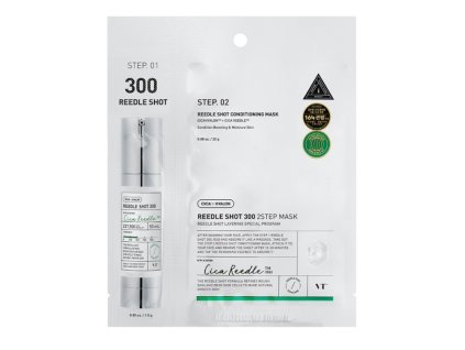 VT COSMETICS Reedle Shot 300 dvoufázová pleťová maska s mikrojehličkami, 25g + 1,5g