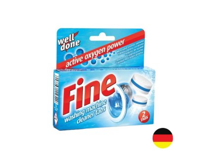 FINE tablety na cisteni pracky 3 funkce 2x40g