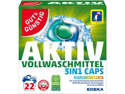GG Aktiv univerzalni praci kapsle 3v1 box 22PD