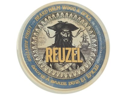 reuzel beard balm wood spice