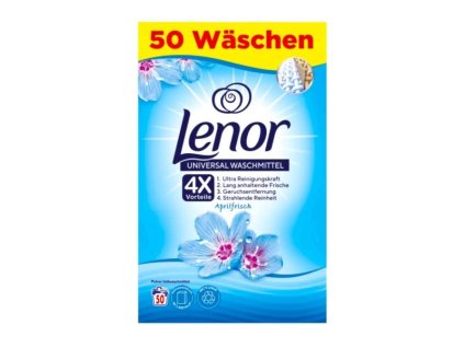 LENOR prací prášek 3kg Universal Aprilfrisch 50PD