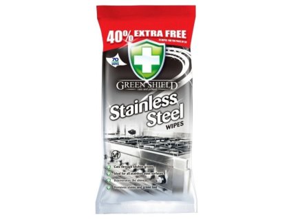 Green Shield Stainless 70ks vlhčené ubrousky na nerezové plochy