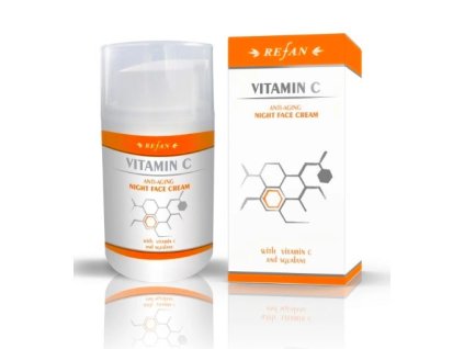 Noční krém proti stárnutí s vitamínem C 50 ml
