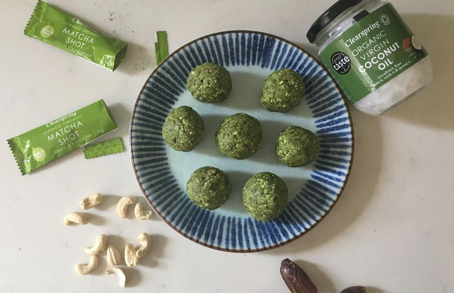 Matcha energy koule