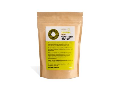 Sun & Seed Konopný protein - raw, bio 450 g - AKCE