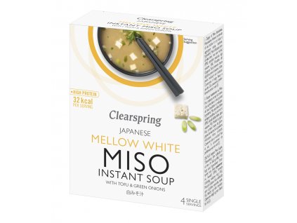 36471 instantni jemna bila miso polevka s tofu clearspring