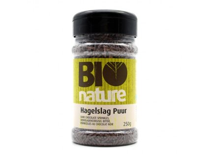 Tmavé čokoládové sypání, bio, vegan - Bio Nature, 250 g