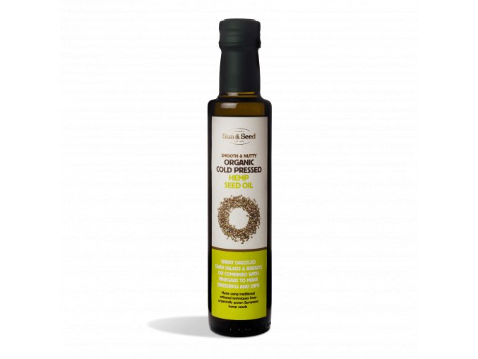 Konopný olej, Bio – Sun & Seed, 250 ml