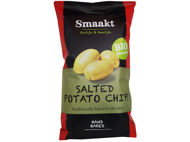 Bramborové chipsy, bio – Smaakt, 125g