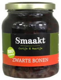 Černé fazole, bio – Smaakt, 350g