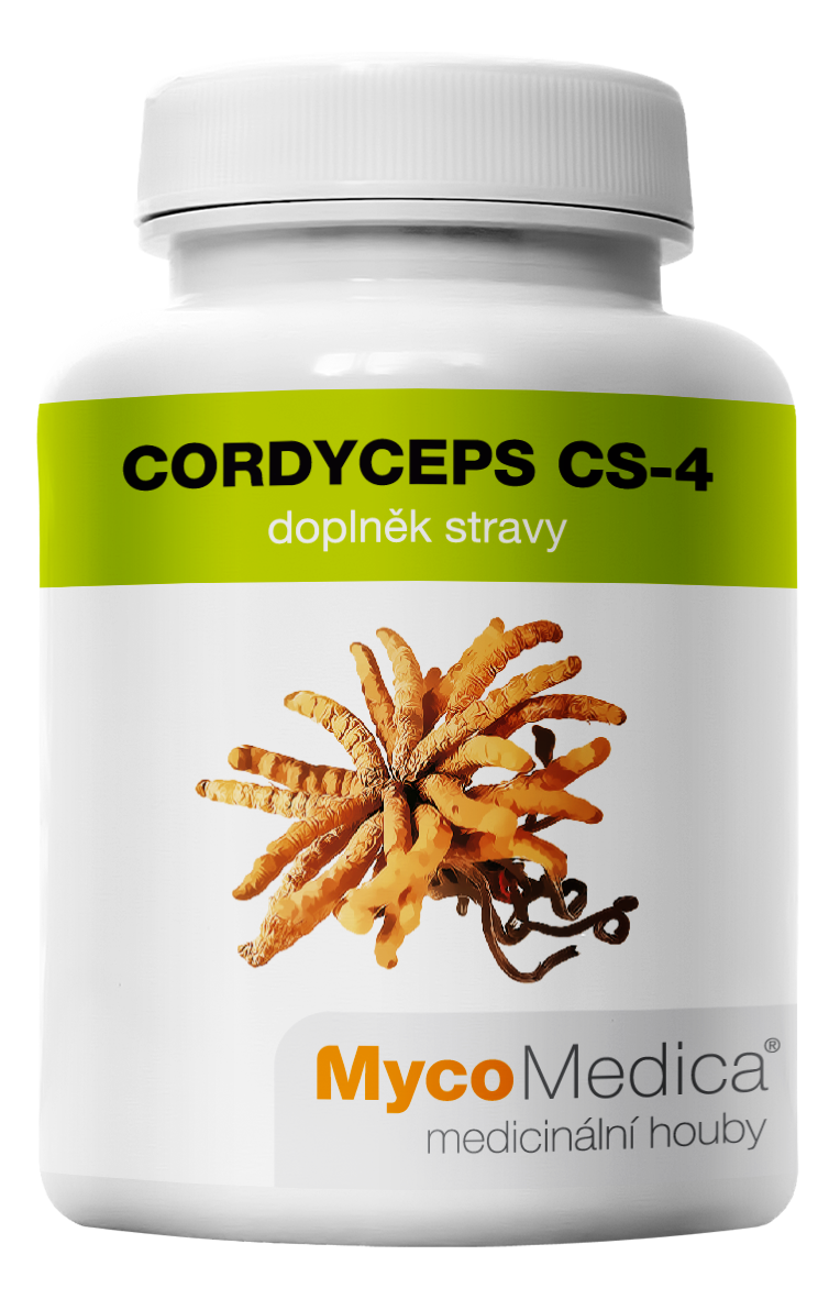 Cordyceps CS-4, medicinální houba (90 kapslí)