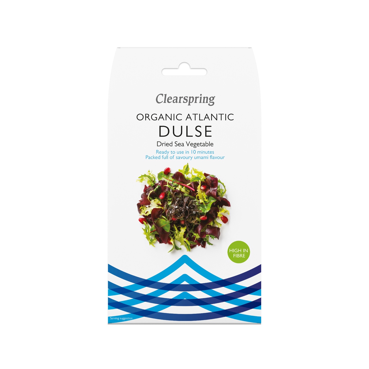 Mořské řasy Dulse z Atlantiku, bio – Clearspring, 25g