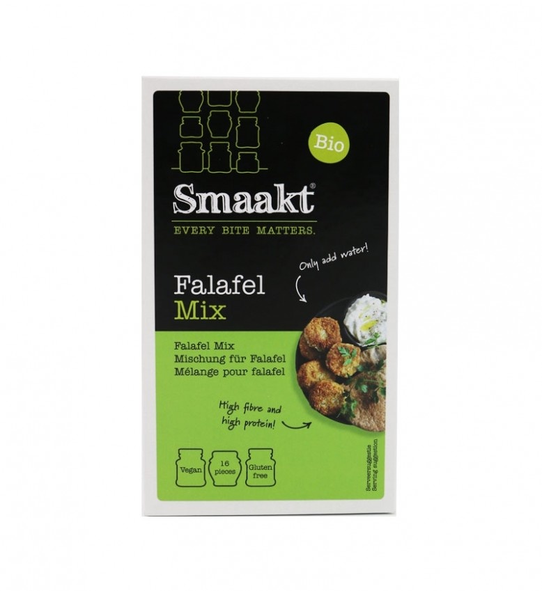 Falafel, bezlepková směs bio, vegan - Smaakt, 160 g -AKCE