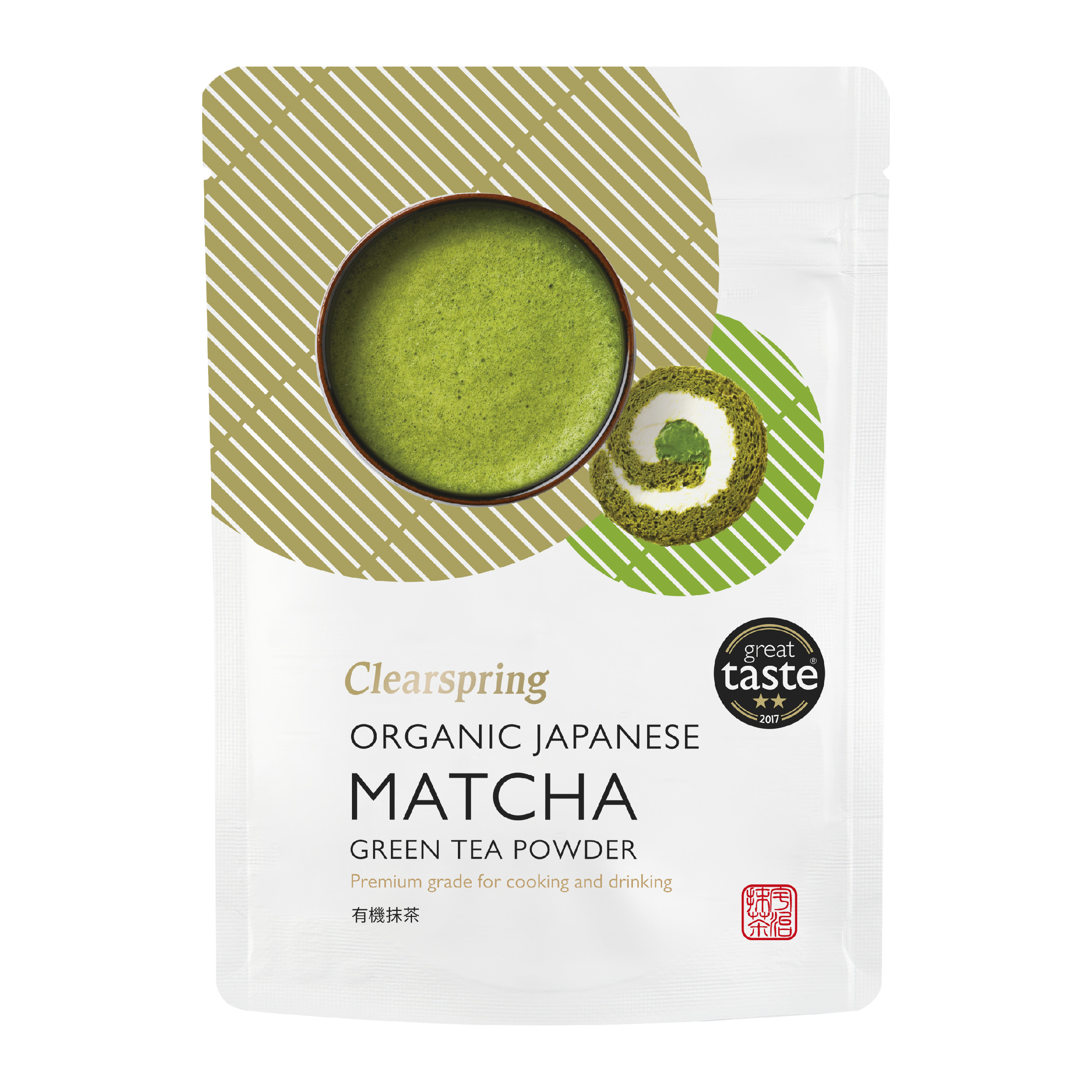 Matcha práškový čaj – Clearspring, bio 100 g