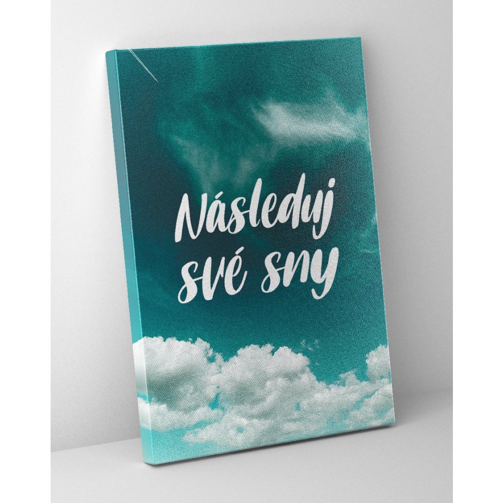 Obraz na plátně Následuj své sny FeelHappy