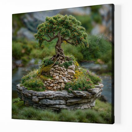 Strom života Diorama Stoney ,Obraz na plátně perspektiva