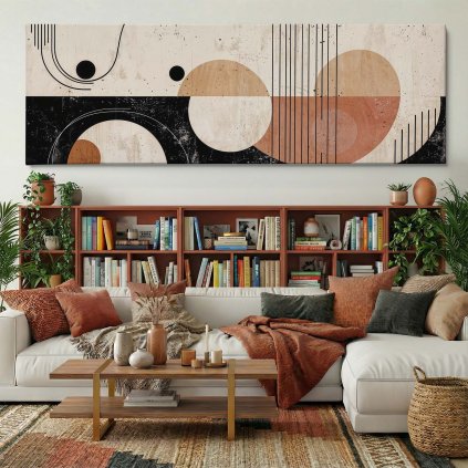 Sladěná souhra Obraz na plátně boho styl