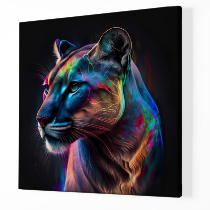 Puma 4K jpg Obraz na plátně perspektiva