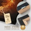 Bitcoin Ohnivé logo Obraz na plátně struktura plátna, háček a detail rámu premium