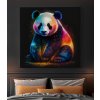 c3 obraz na platne barevna panda